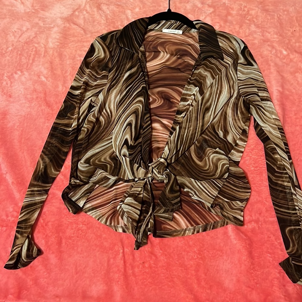 Mesh blouse - Picture 3 of 3